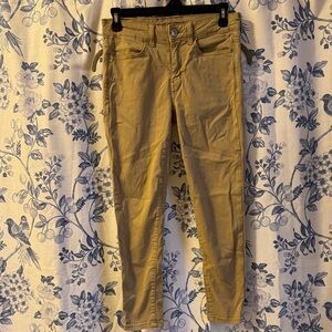American Eagle Outfitters Women's Skinny Jeans in khaki